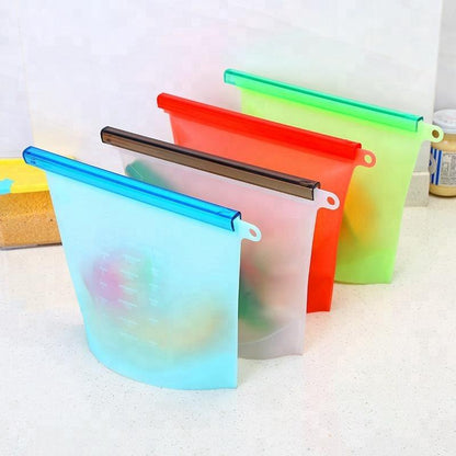Reusable Silicone Food Storage Bags