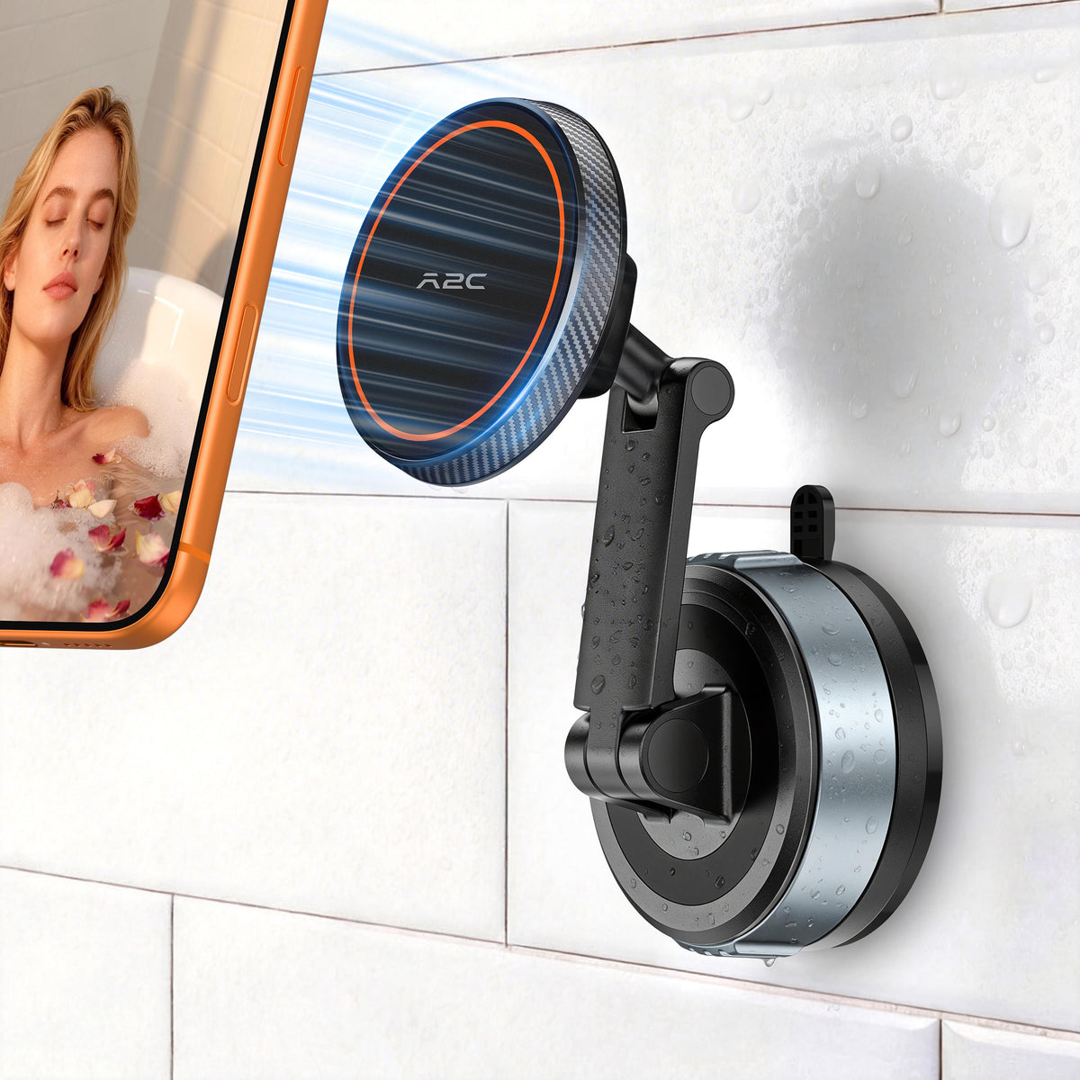 Foldable Magnetic Car Phone Holder