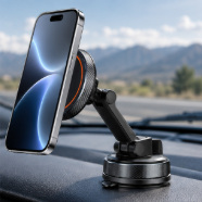 Foldable Magnetic Car Phone Holder
