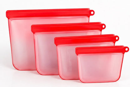 Reusable Silicone Food Storage Bags
