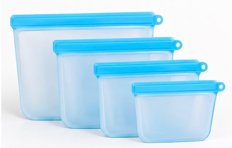 Reusable Silicone Food Storage Bags