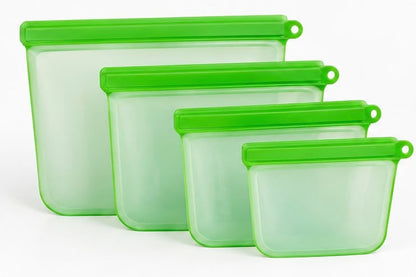 Reusable Silicone Food Storage Bags